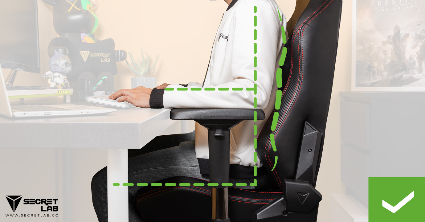 How to achieve optimal ergonomic sitting postion in a gaming chair, gaming chair, gaming chairs, gaming seat, gaming seats, ergonomic chair