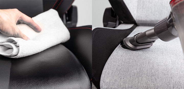 gaming chair, gaming chairs, gaming seat, gaming seats, fabric chair, leatherette chair, easy to clean, spill-proof