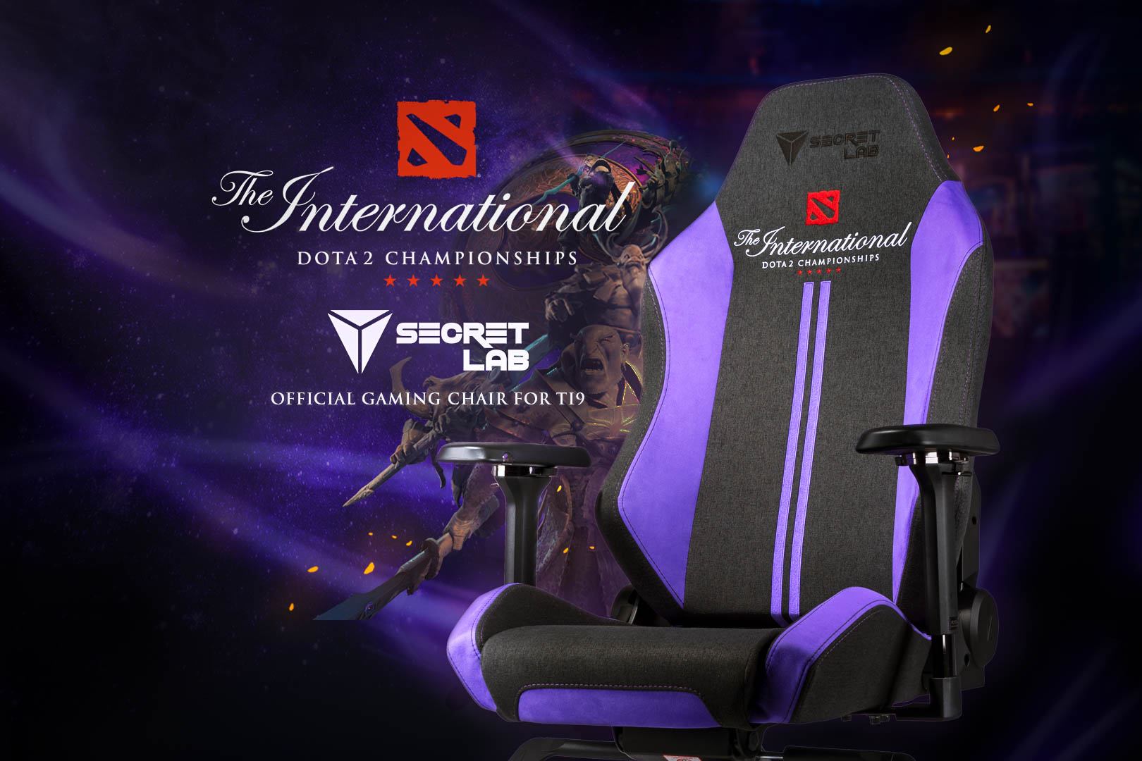 Secretlab-gaming seat of choice for The International 2019 and world’s first Dota 2 chair - Secretlab Blog