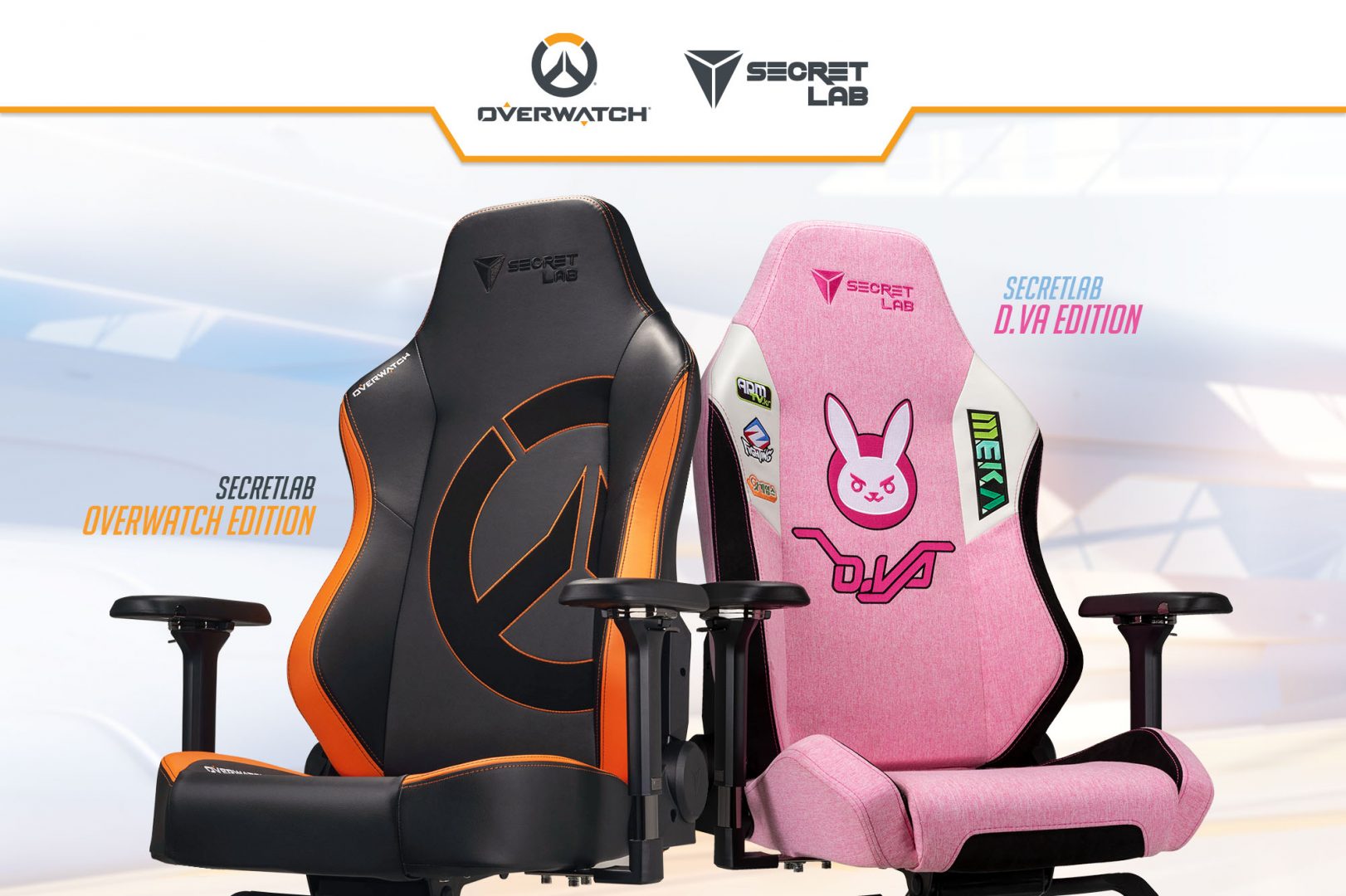 Secretlab announces world s first official Overwatch and D.Va