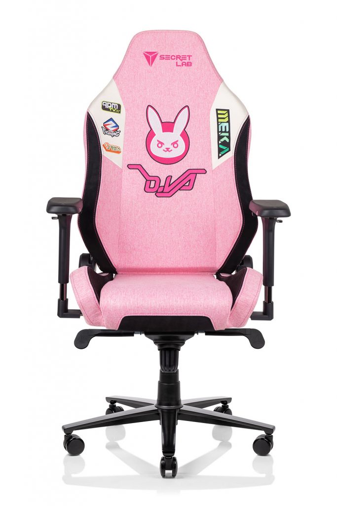 overwatch pink gaming chair