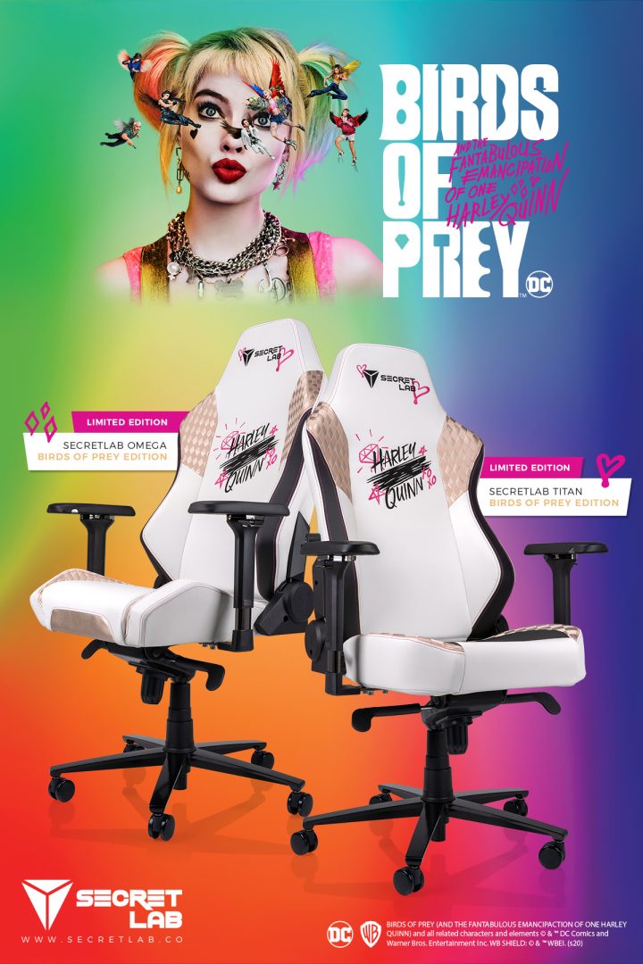 secret lab harley quinn chair