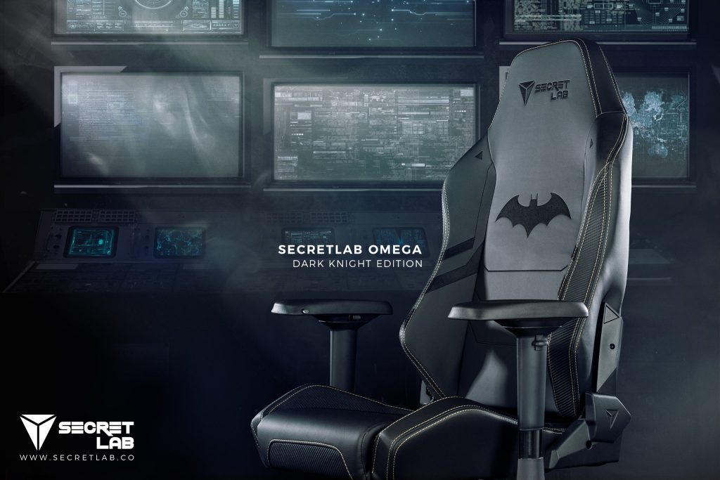 Secretlab gaming chair, Dark Knight gaming chair, Batman gaming chair, gaming chairs, computer chair, ergonomic chair