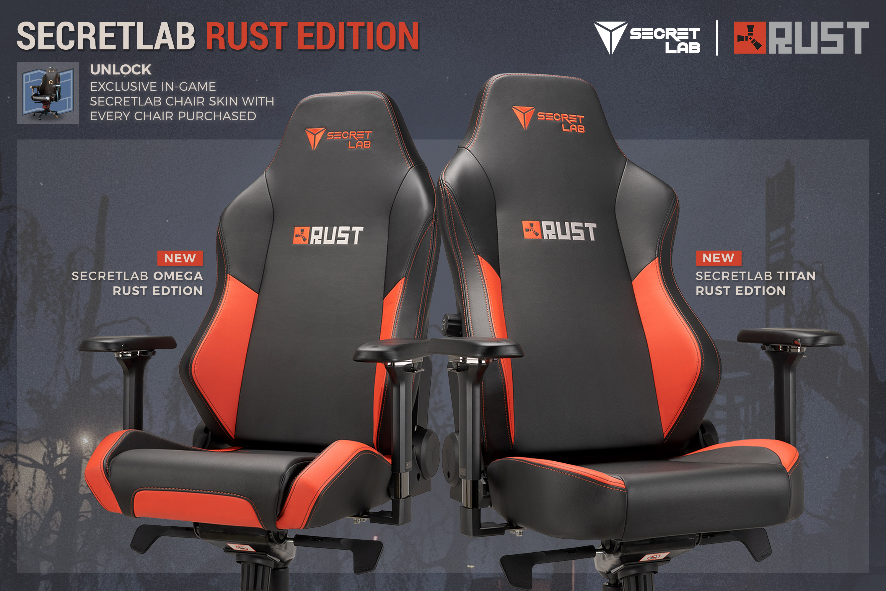 rust secret lab chair in game