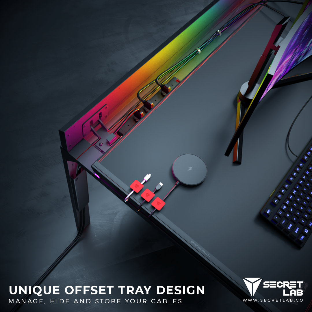 Play the ultimate dress up with your Secretlab MAGNUS desk and