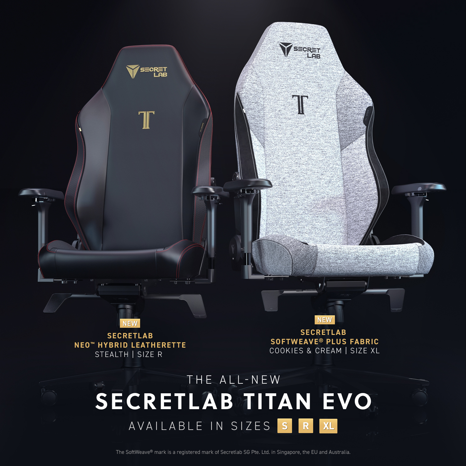 The all new Secretlab TITAN Evo The next evolution of comfort is