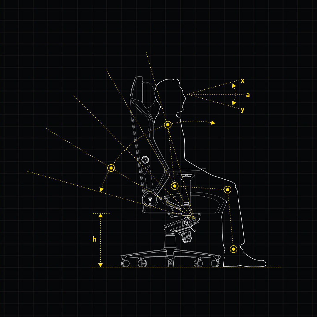 Use A Gaming Chair Headrest For A Healthy 0° Neck Posture