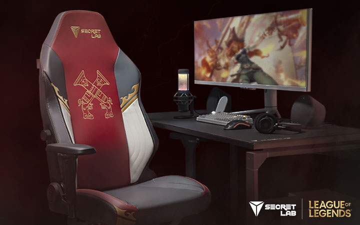 Gaming chair, gaming chairs, gaming seat, gaming seats, computer chair, computer chairs, League of Legends, League of Legends champions, Miss Fortune, LoL