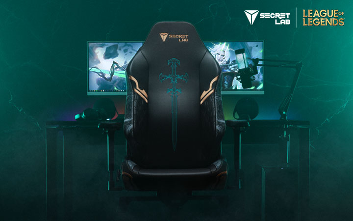 Gaming chair, gaming chairs, gaming seat, gaming seats, computer chair, computer chairs, League of Legends, League of Legends champions, Viego, LoL