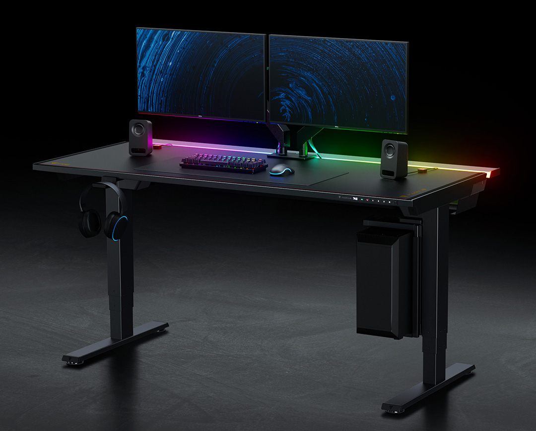 Secretlab MAGNUS Pro XL Sit to Stand Desk setup