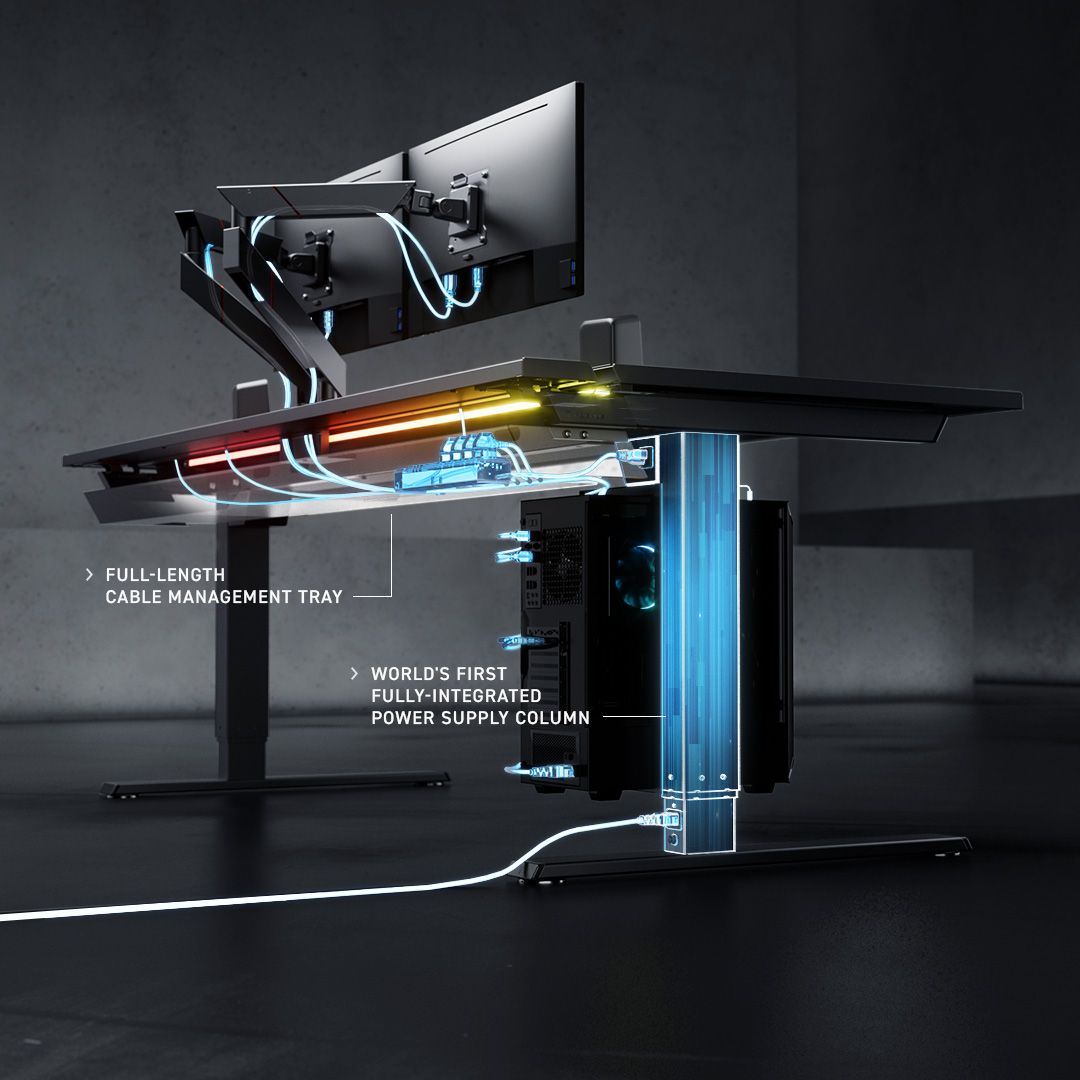 IN STOCK] Secretlab MAGNUS Pro Sit-to-Stand Metal Desk - Secret Lab