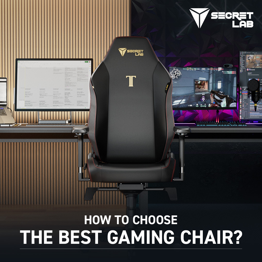 How to choose the best gaming chair? Secretlab TITAN Evo 2022 gaming chair office chair setup