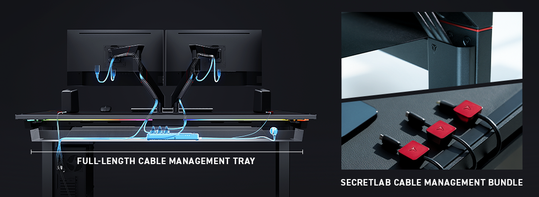 The BEST way to cable manage your Gaming Setup? 