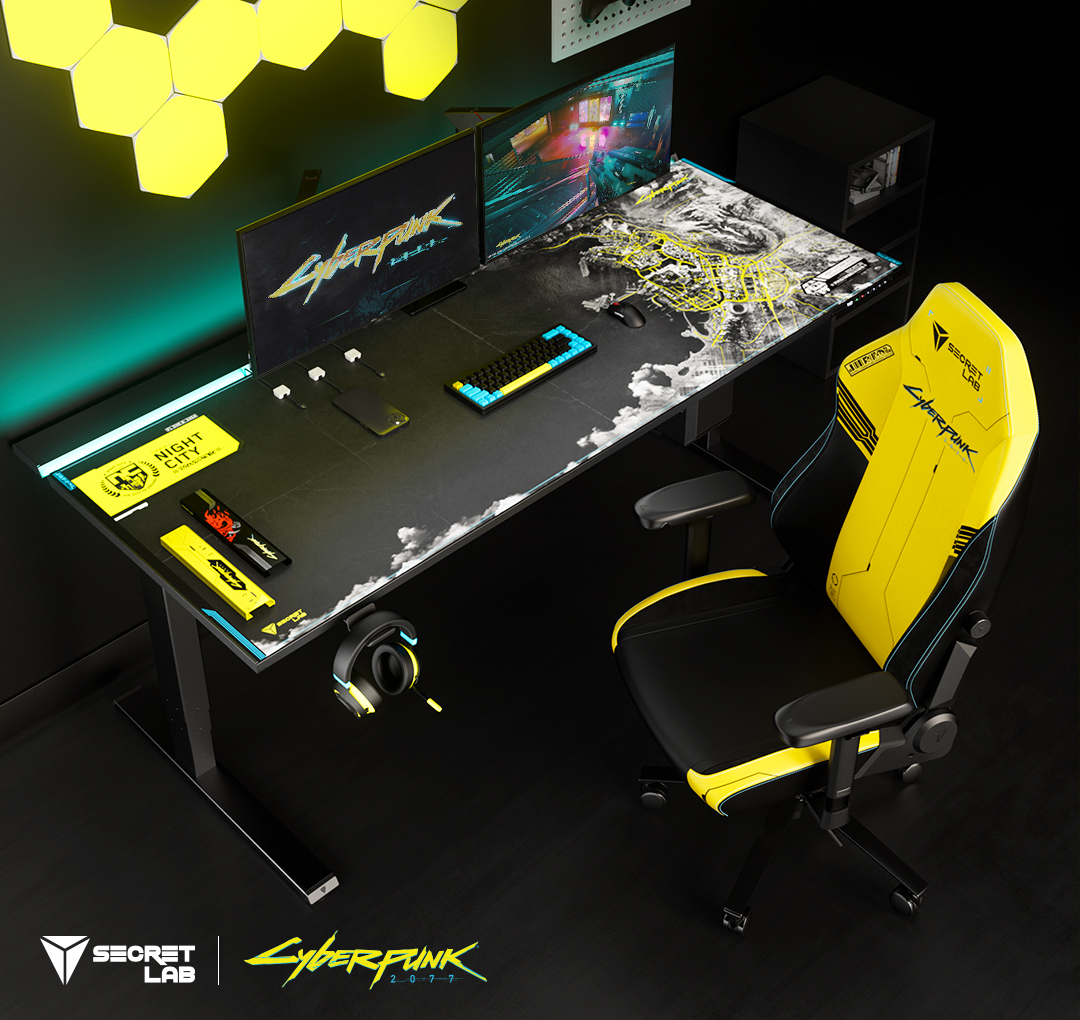 Play the ultimate dress up with your Secretlab MAGNUS desk and