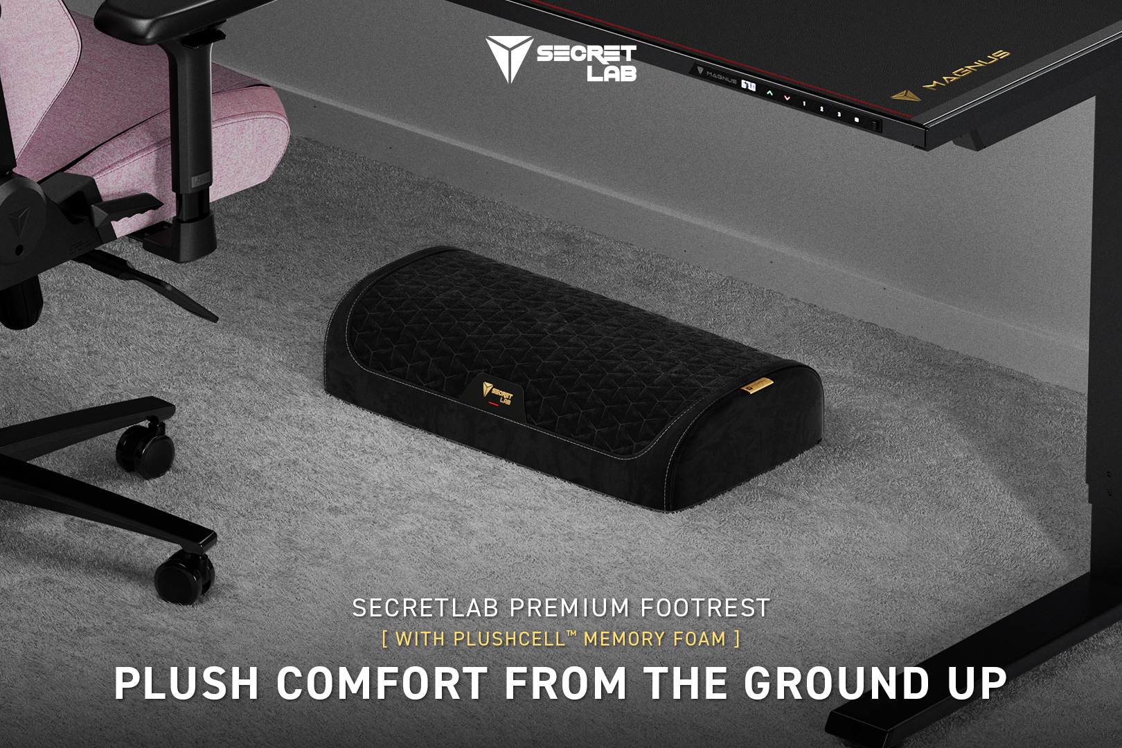 Introducing Secretlab footrests: Step up your ergonomic support