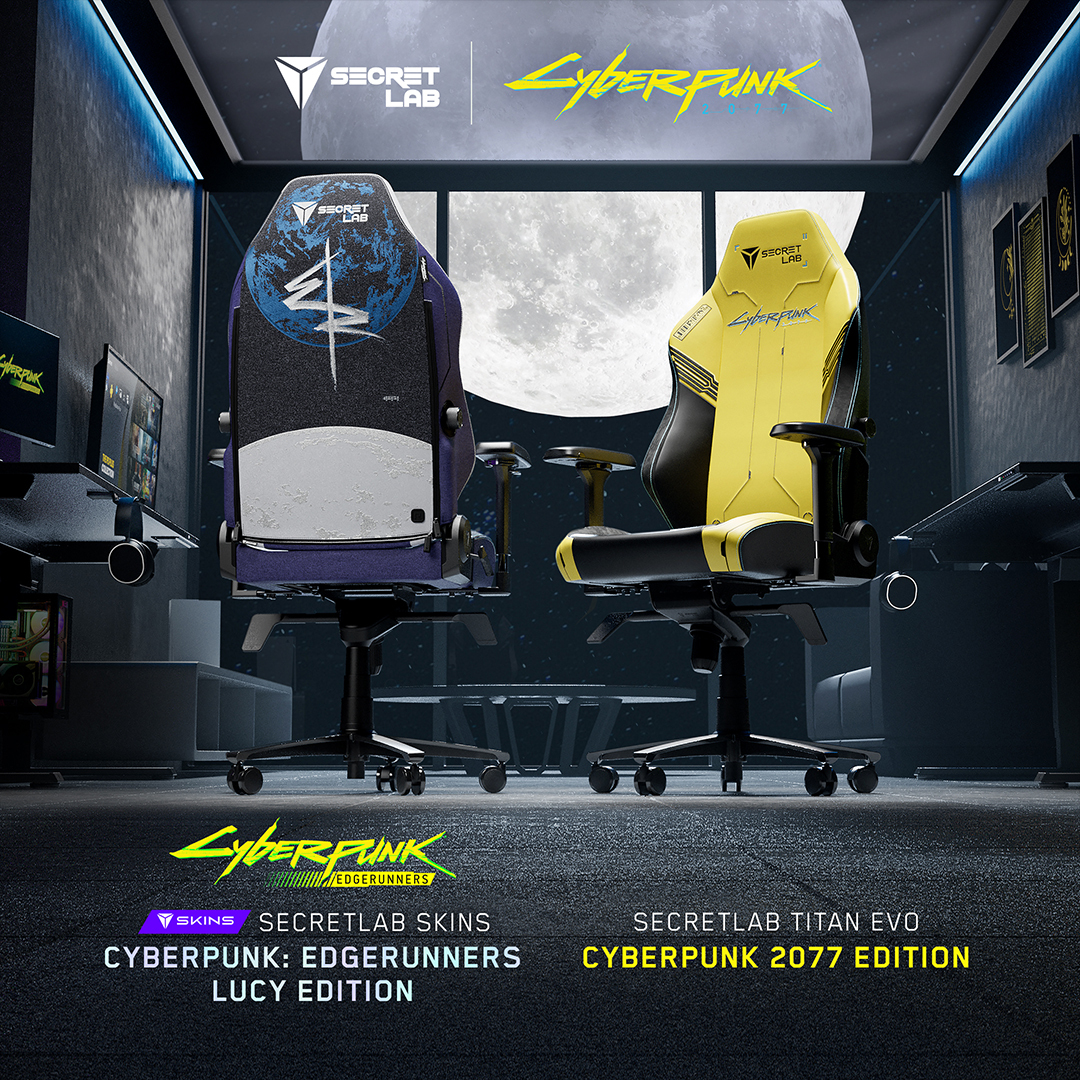 David and Lucy Take the Cyberpunk 2077 x Secretlab Chair for a