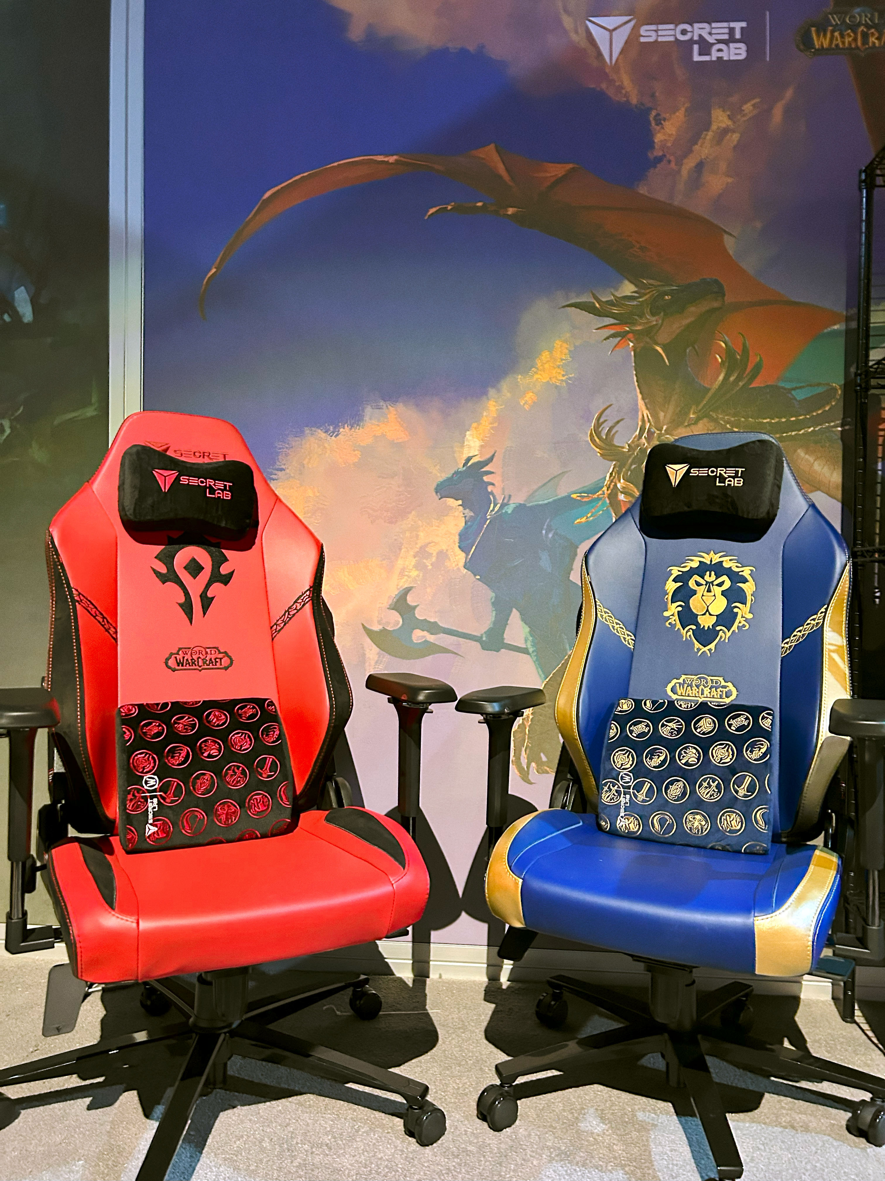 Secretlab World of Warcraft chairs