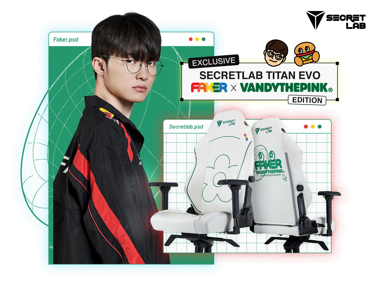 INTERVIEW: BRINGING THE SECRETLAB TITAN EVO FAKER X VANDYTHEPINK® EDITION TO LIFE