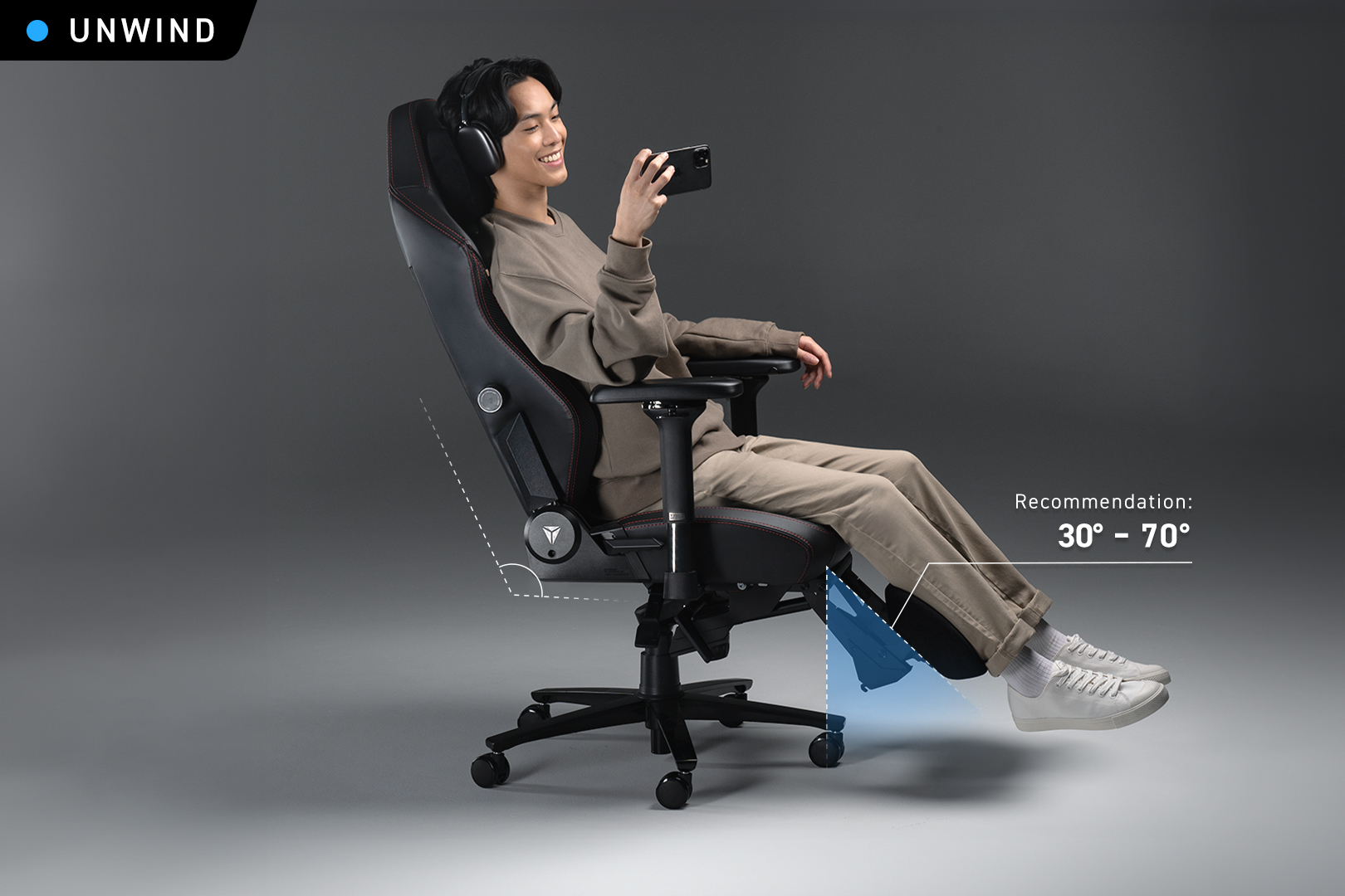 ergonomic recliner, reclining gaming chair