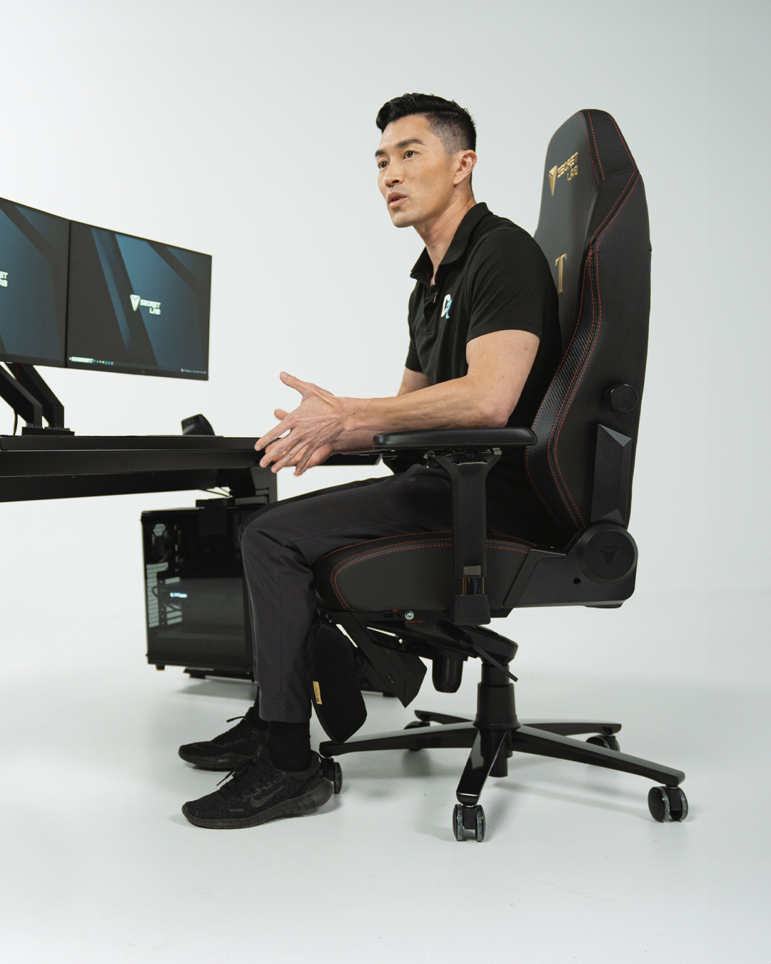 ergonomic recliner, reclining gaming chair